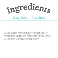 Body Butter: Fresh Mint