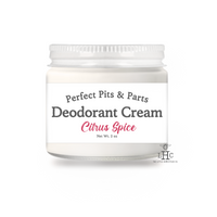 Deodorant Cream ~ Citrus Spice